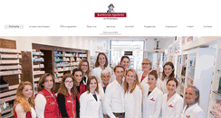 Desktop Screenshot of kurfuerstenapotheke.de